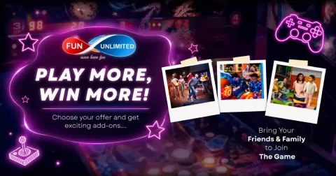 Fun Unlimited Udupi indoor gaming zone with bowling, arcade games, VR and family entertainment at Mandavi Time Square Mall