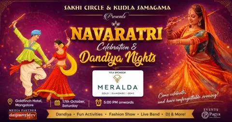 Navaratri Celebration and Dandiya Night 2026 at Goldfinch Hotel Mangalore