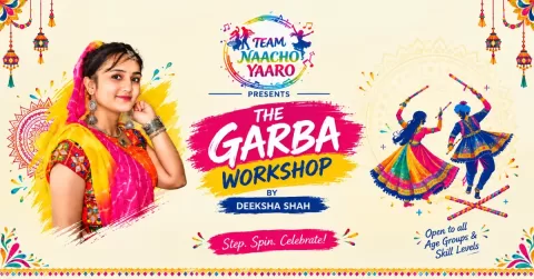Garba and Dandiya workshop by Team Naacho Yaaro with Deeksha Shah in Mangaluru.