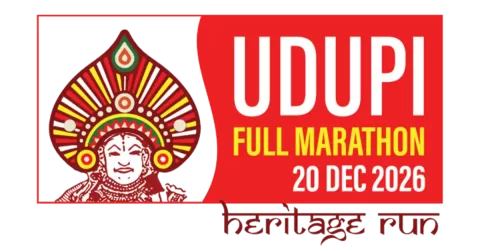 Udupi Full Marathon 2026 — 42.2K, 21.1K, 10K and 5K running categories in Udupi.