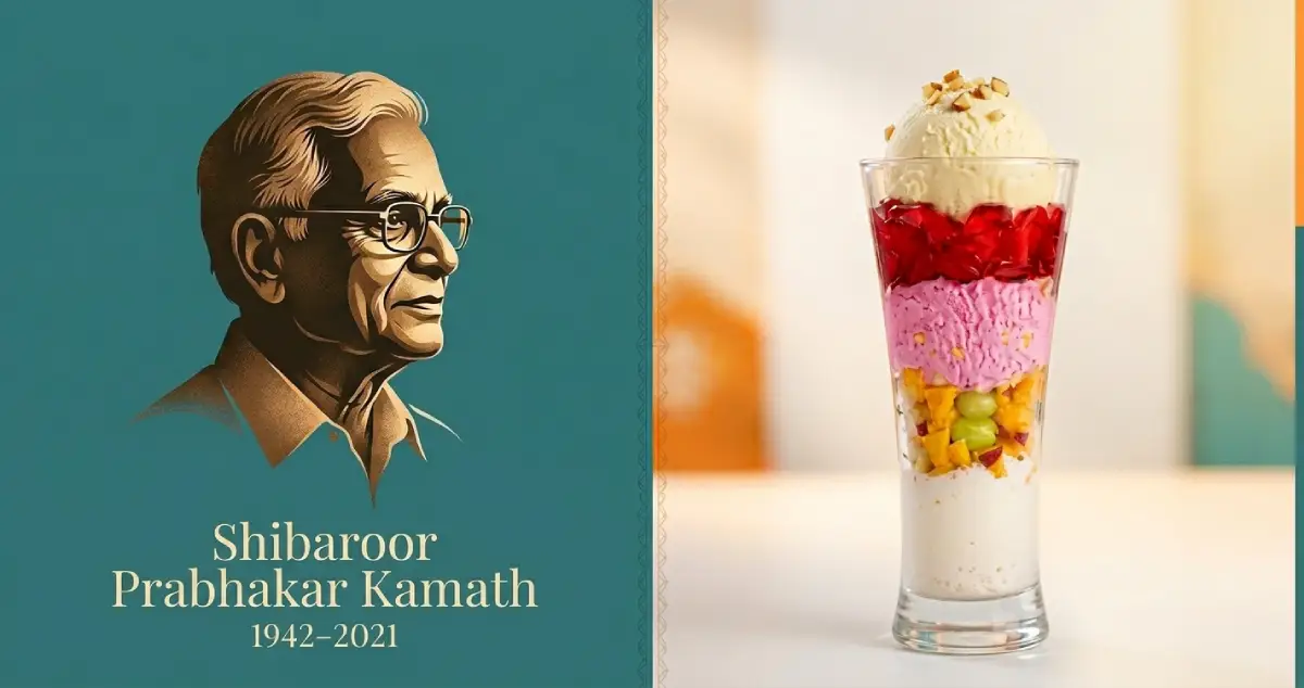 Shibaroor Prabhakar Kamath, founder of Ideal Ice Cream and Pabbas parlour in Mangaluru, Karnataka, known affectionately as Pabba Maam