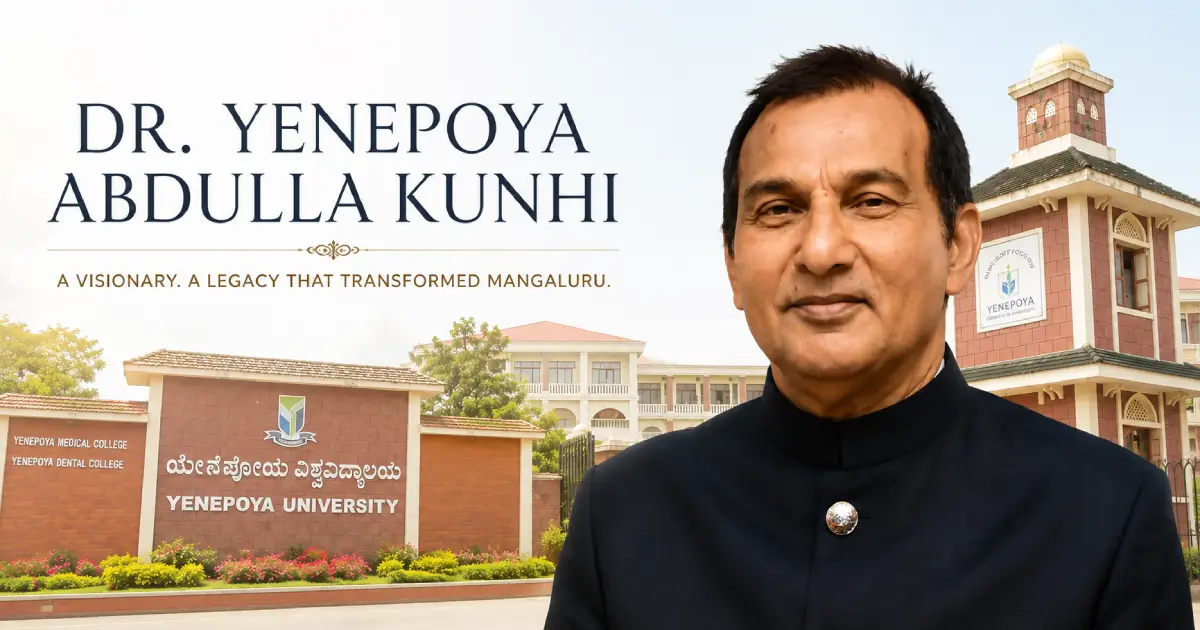 Dr. Yenepoya Abdulla Kunhi, Chancellor of Yenepoya University