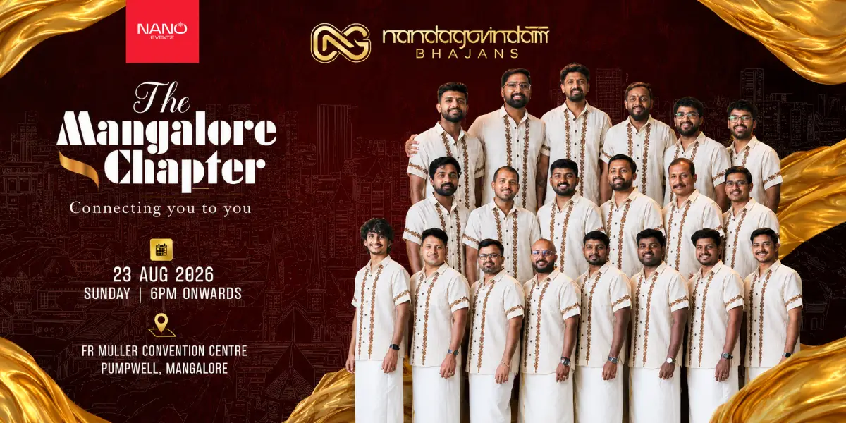 Nandagovindam Bhajans Mangalore 2026 | Silver Jubilee Live Concert