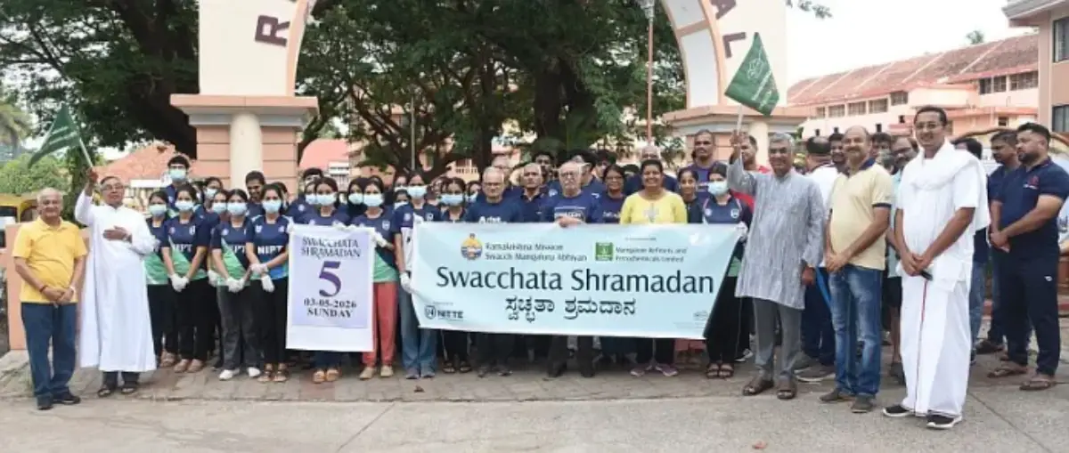 Swachh Mangaluru Abhiyan's May Drive Collects 3,000 kg of Waste — And Also Calls Out an Illegal Parking Menace