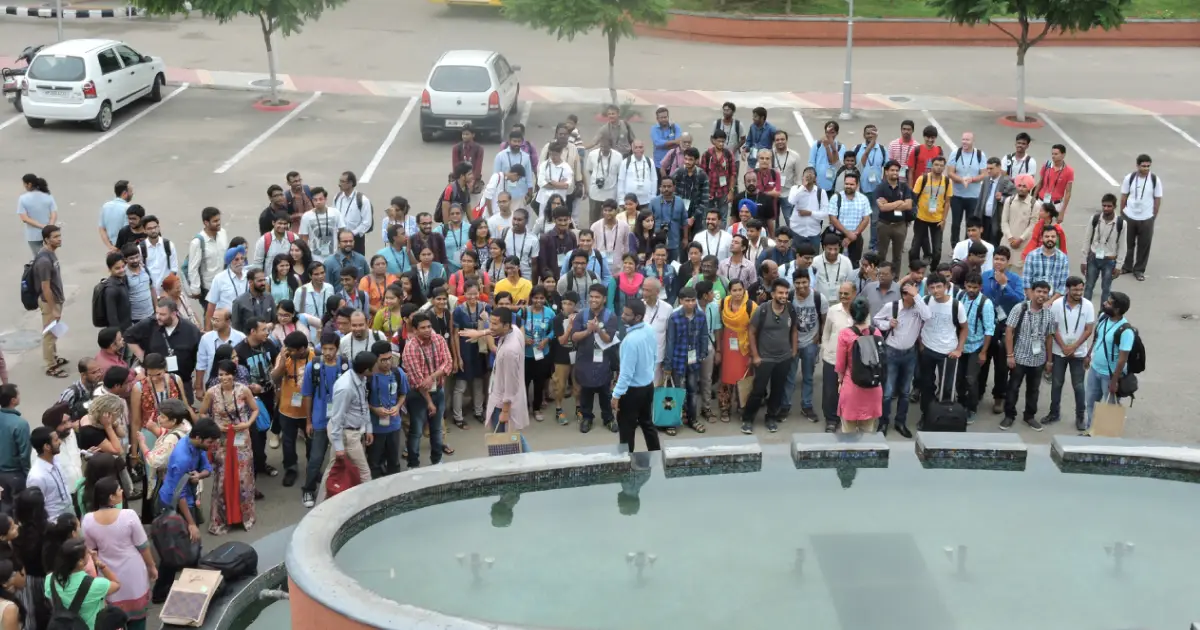 Delegates at WikiConference India 2016 in Chandigarh