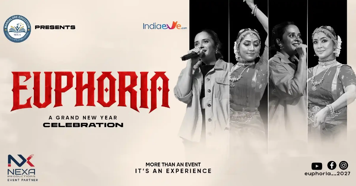 EUPHORIA 2027 New Year celebration with Anju Joseph and Navya Nair in Mangaluru