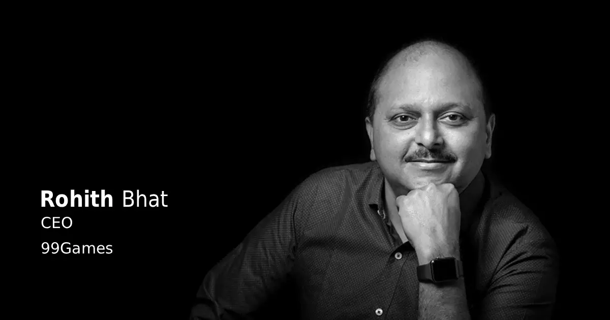 Rohith Bhat, Founder and CEO of 99Games, Udupi