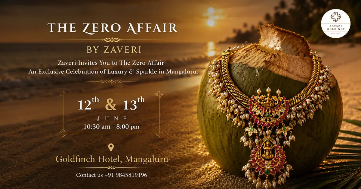 The Zero Affair 2026 – Exclusive Jewellery Exhibition by Zaveri Bros in Mangalore