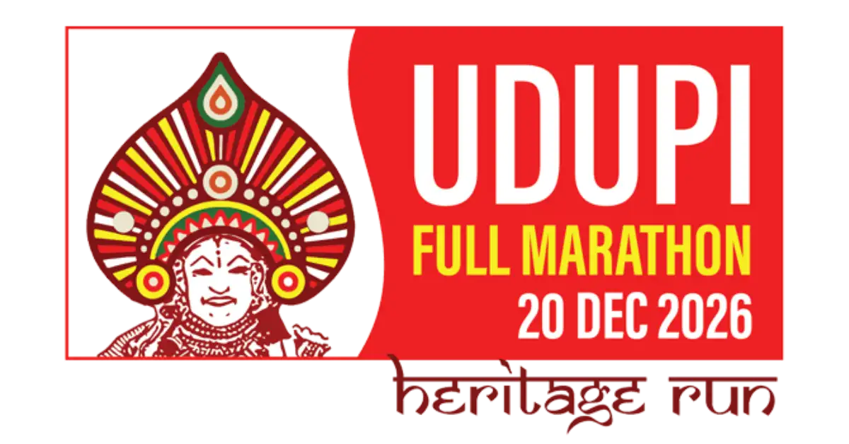 Udupi Full Marathon 2026 — 42.2K, 21.1K, 10K and 5K running categories in Udupi.